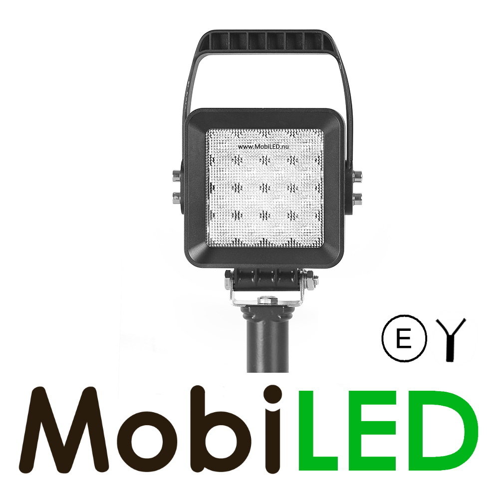 Worklight 48W square with handle E-mark