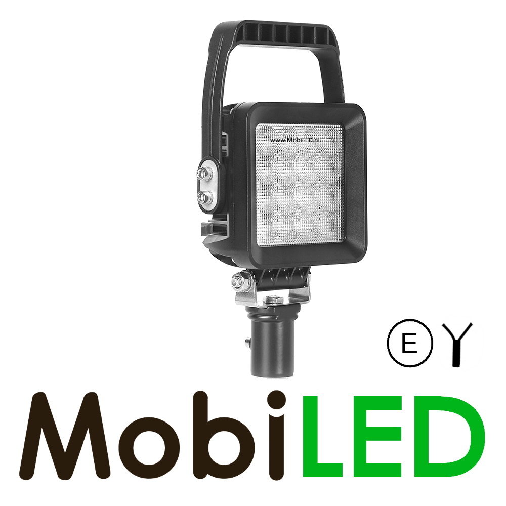Werklamp 48W vierkant met handvat E-keur