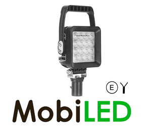 Work lamp 48W square with handle E-mark
