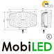 TruckLED Projecteur à LED Supernova avec feu de position en bas TruckLED Projecteur à LED Supernova avec feu de position en bas