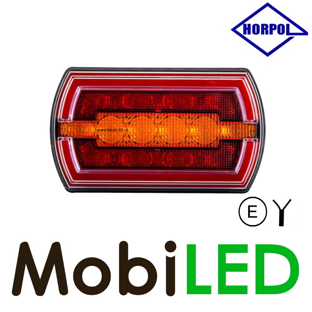 HORPOL Horpol Feu arrière 3 fonctions E-marque HORPOL Horpol Feu arrière 3 fonctions E-marque