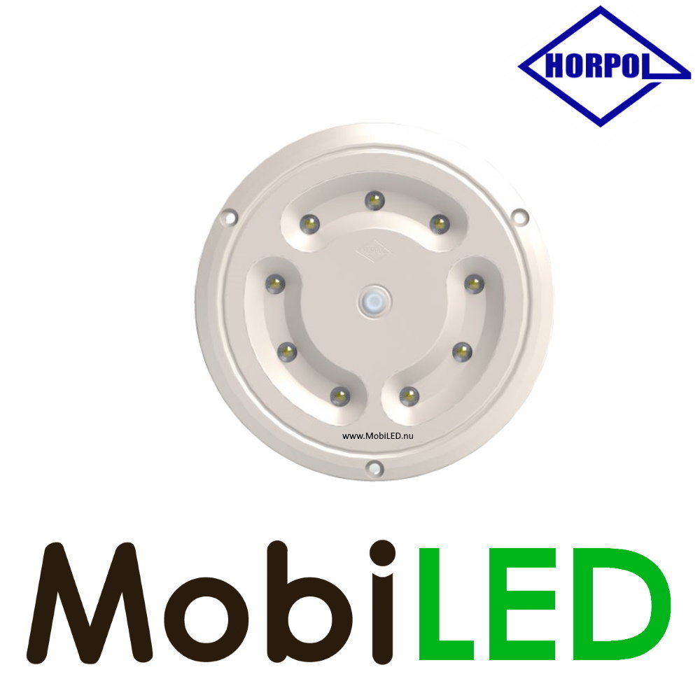 HORPOL Interior lighting round with switch and dim position 12-24 volts