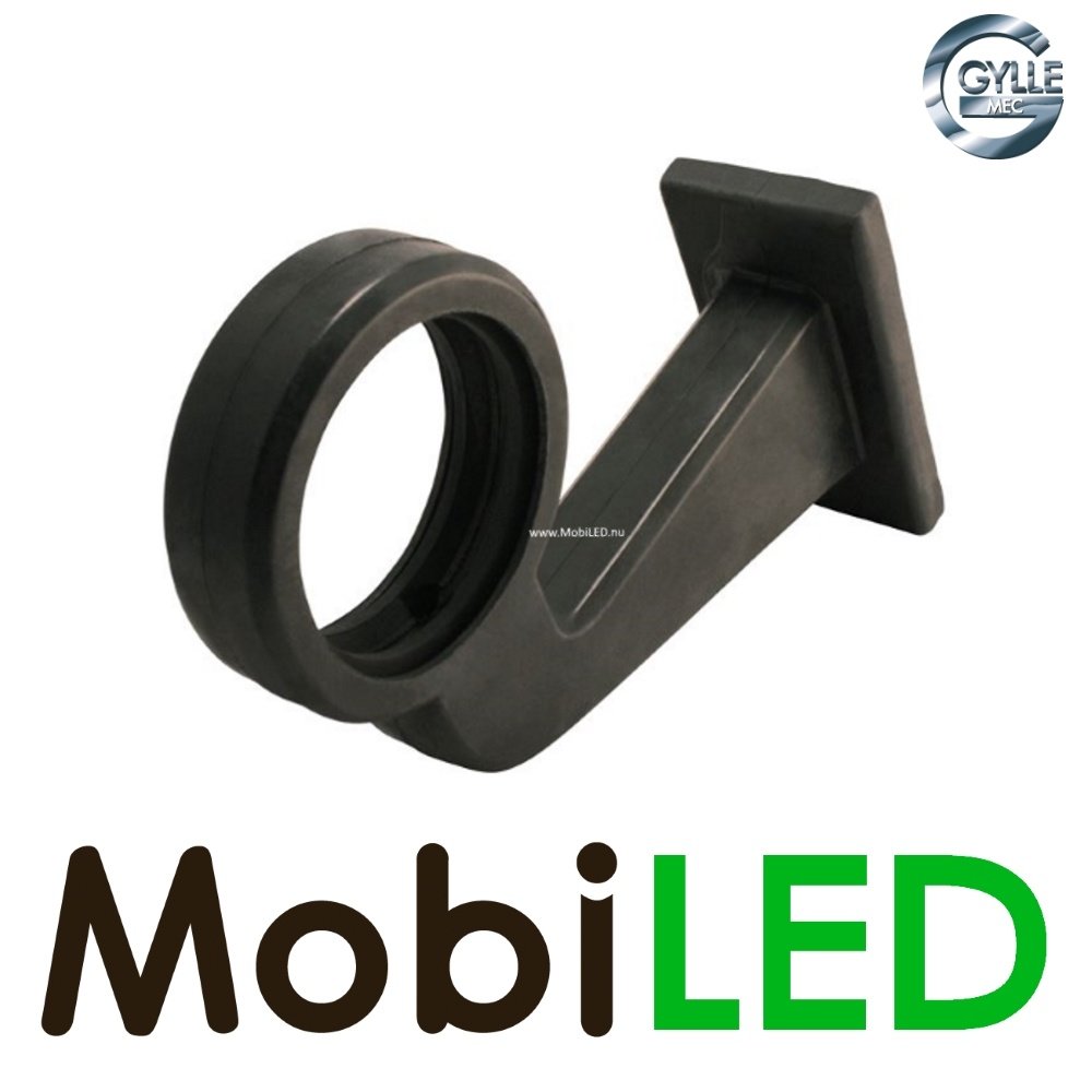 Gylle Rubber side post, without lighting, Danish model bent Gylle Rubber side post, without lighting, Danish model bent