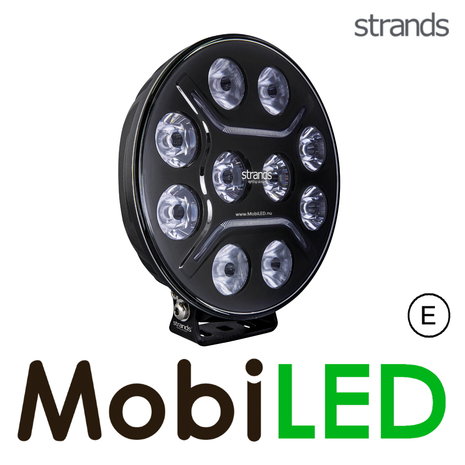 Strands Strands Dark Knight Intense feu de position ambre/blanc 9 pouces E-marque Strands Strands Dark Knight Intense feu de position ambre/blanc 9 pouces E-marque