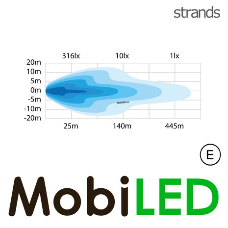 Strands Strands Dark Knight Intense feu de position ambre/blanc 9 pouces E-marque Strands Strands Dark Knight Intense feu de position ambre/blanc 9 pouces E-marque