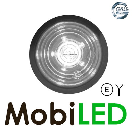 Gylle Unité Gylle modèle danois blanc transparent 12-24 volts E-mark Gylle Unité Gylle modèle danois blanc transparent 12-24 volts E-mark