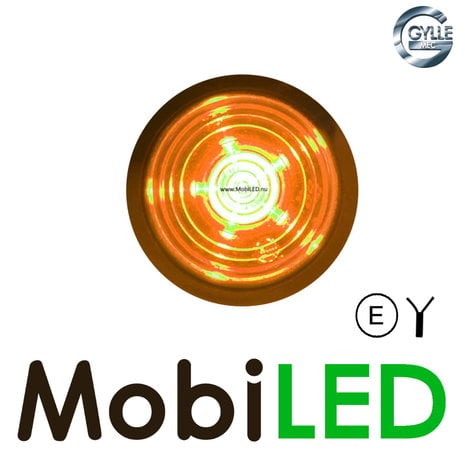 Gylle Gylle unit Danish model amber transparent 12-24 volts E-mark