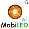 Gylle Gylle Unit Deens model amber transparant 12-24 volt E-keur Gylle Gylle Unit Deens model amber transparant 12-24 volt E-keur