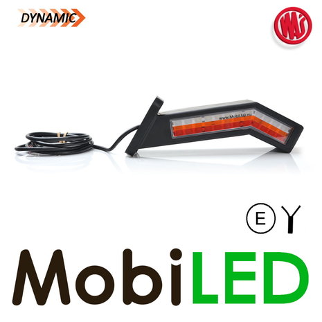 WAS WAS dynamisch achterlicht 5 functies Rechts 12/24 volt WAS WAS dynamisch achterlicht 5 functies Rechts 12/24 volt