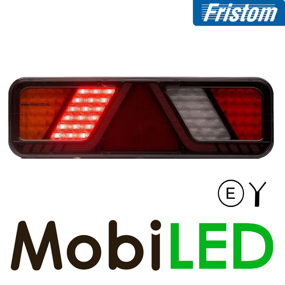 Fristom Feu arrière 5 fonctions réflecteur marquage latéral gauche 24V E-marque