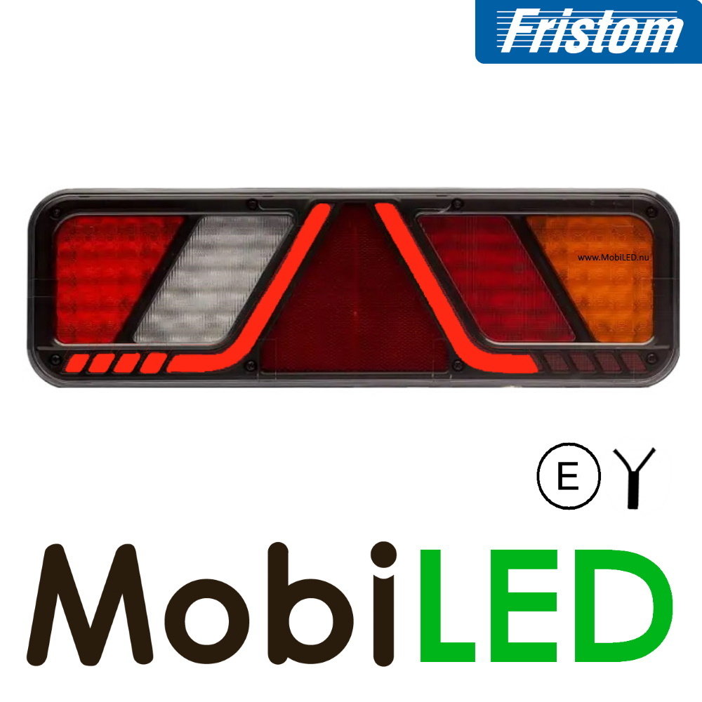 Fristom Fristom Feu arrière 5 fonctions réflecteur marquage latéral droit 24V E-marque