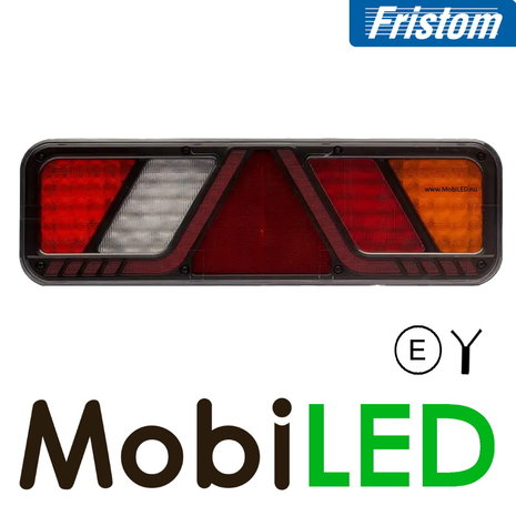 Fristom Feu arrière 5 fonctions réflecteur marquage latéral droit 24V E-marque Fristom Feu arrière 5 fonctions réflecteur marquage latéral droit 24V E-marque