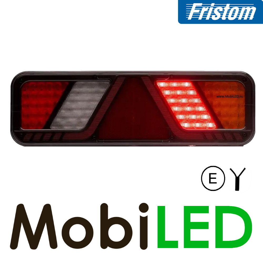 Fristom Feu arrière 5 fonctions réflecteur marquage latéral droit 24V E-marque Fristom Feu arrière 5 fonctions réflecteur marquage latéral droit 24V E-marque