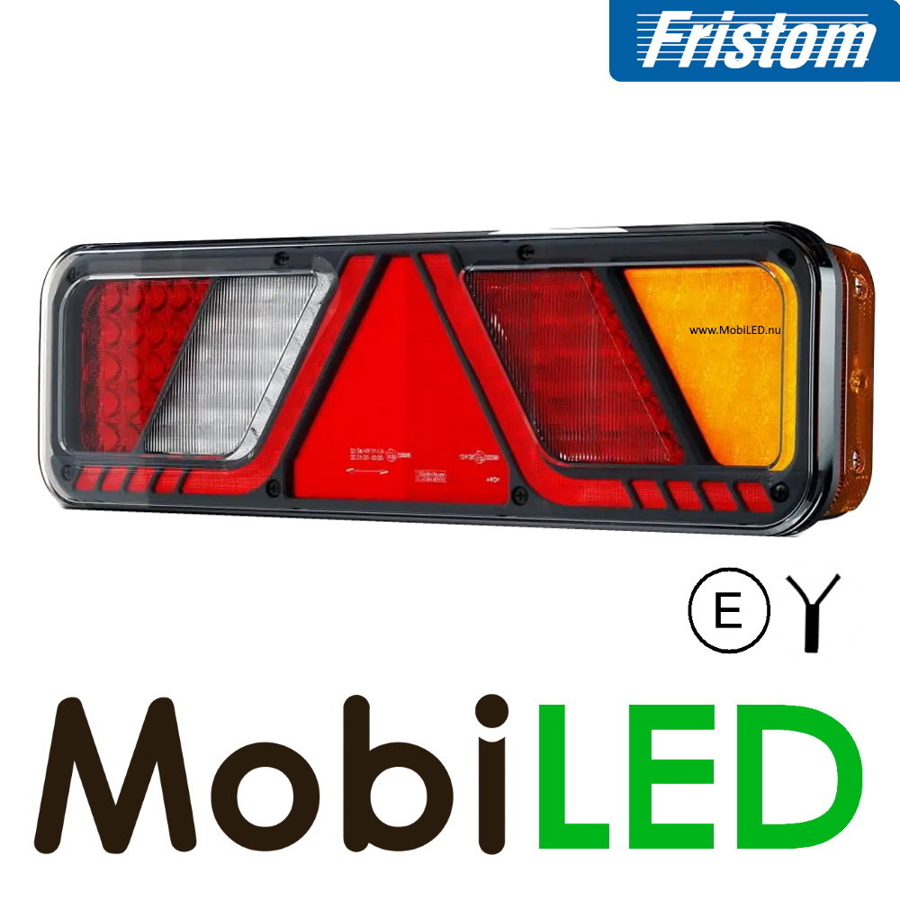 Fristom Feu arrière 5 fonctions réflecteur marquage latéral droit 24V E-marque Fristom Feu arrière 5 fonctions réflecteur marquage latéral droit 24V E-marque