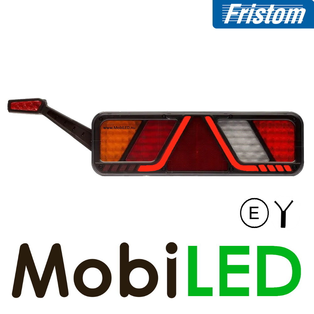 Fristom Rear light 5 functions reflector width marking left 24V E-mark