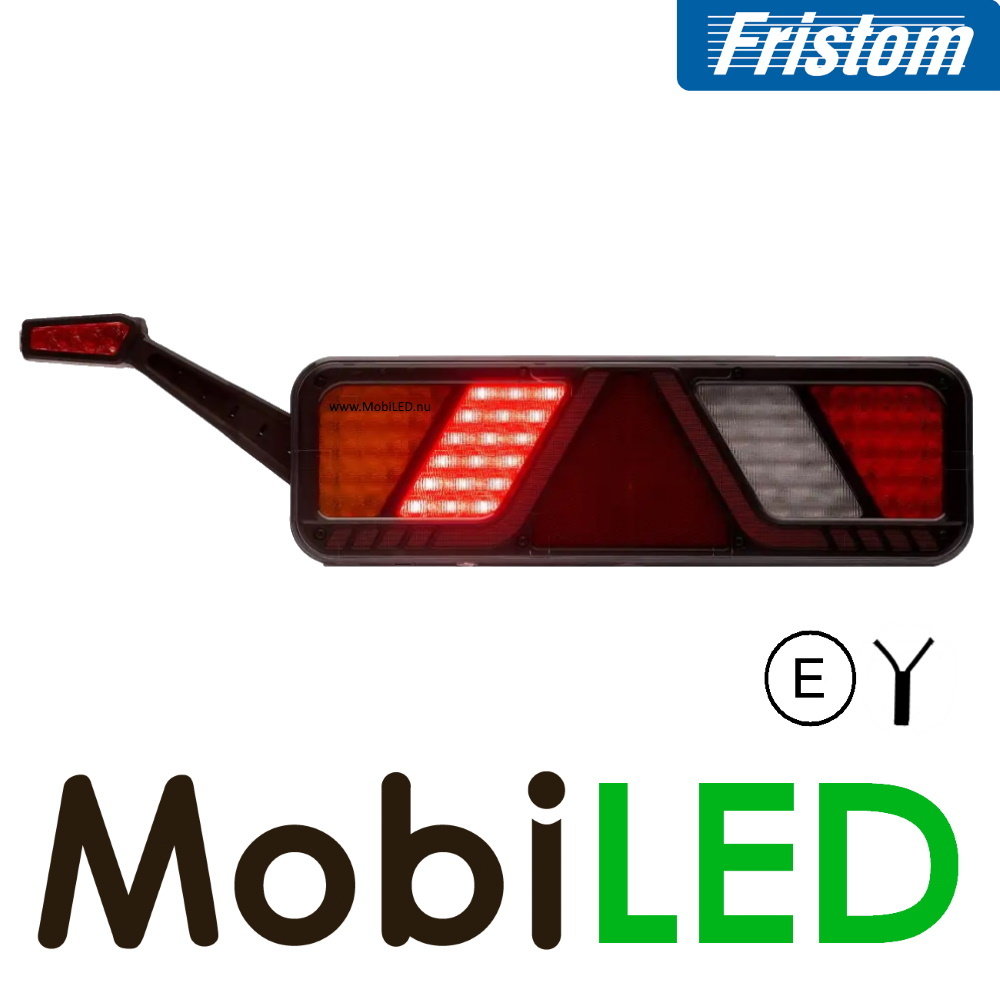 Fristom Feu arrière 5 fonctions réflecteur marquage largeur gauche 24V E-marque
