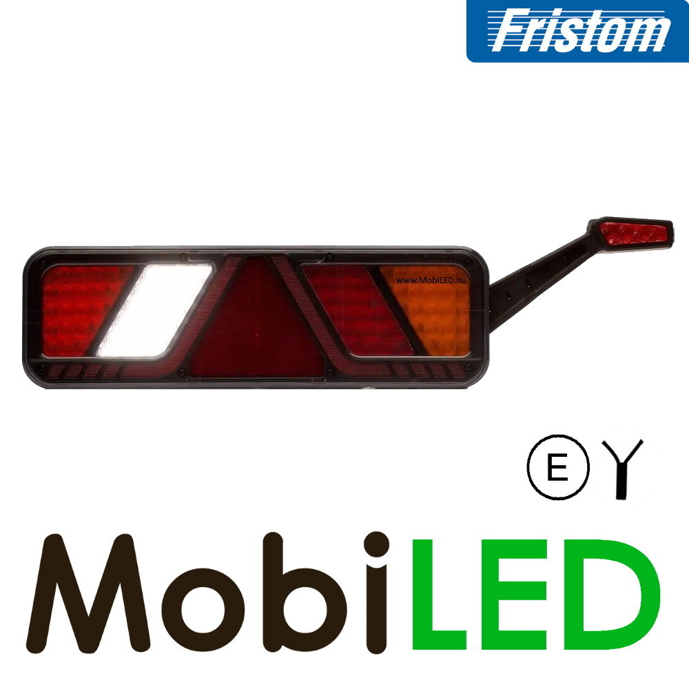 Fristom Feu arrière 5 fonctions réflecteur marquage largeur droit 24V E-marque