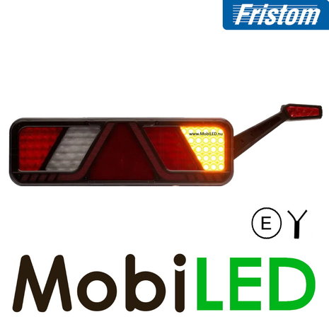 Fristom Feu arrière 5 fonctions réflecteur marquage largeur droit 24V E-marque