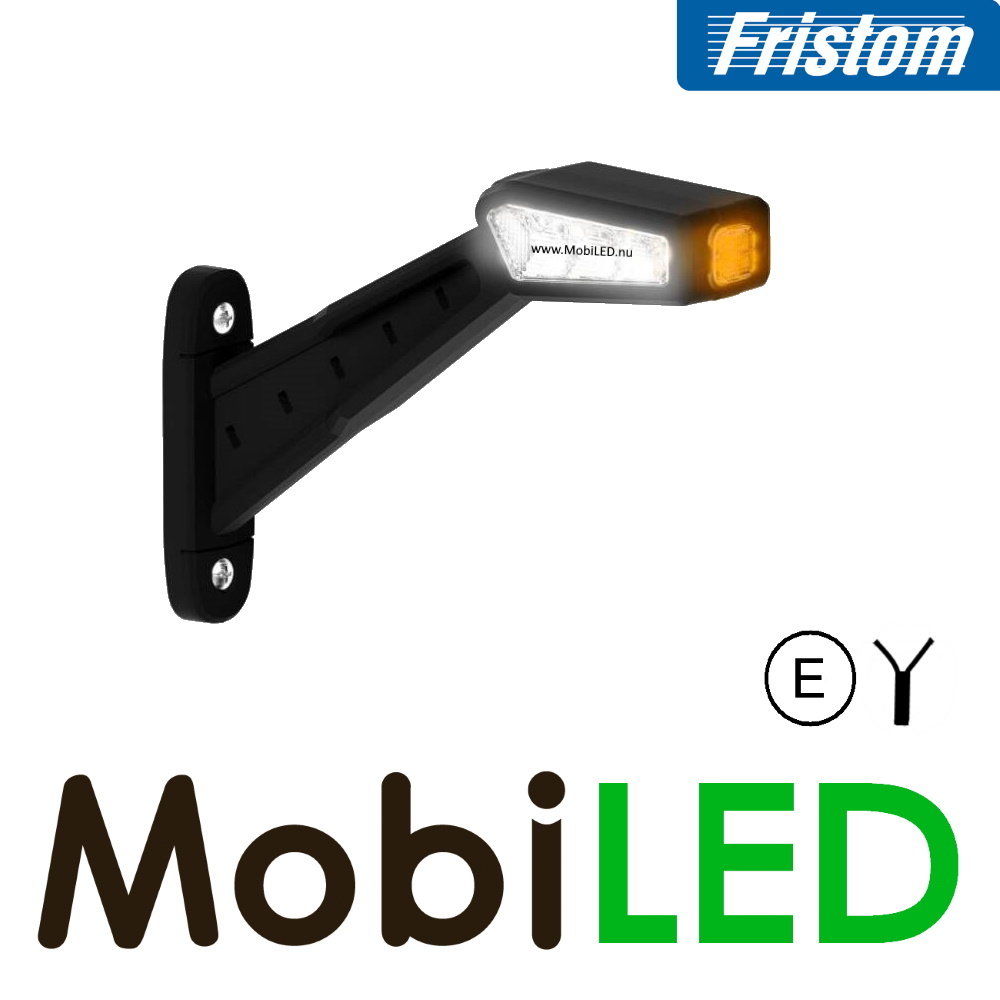 Fristom Lampe pendentive modèle oblique Gauche E-mark rouge/ambre/blanc 12-24 volts