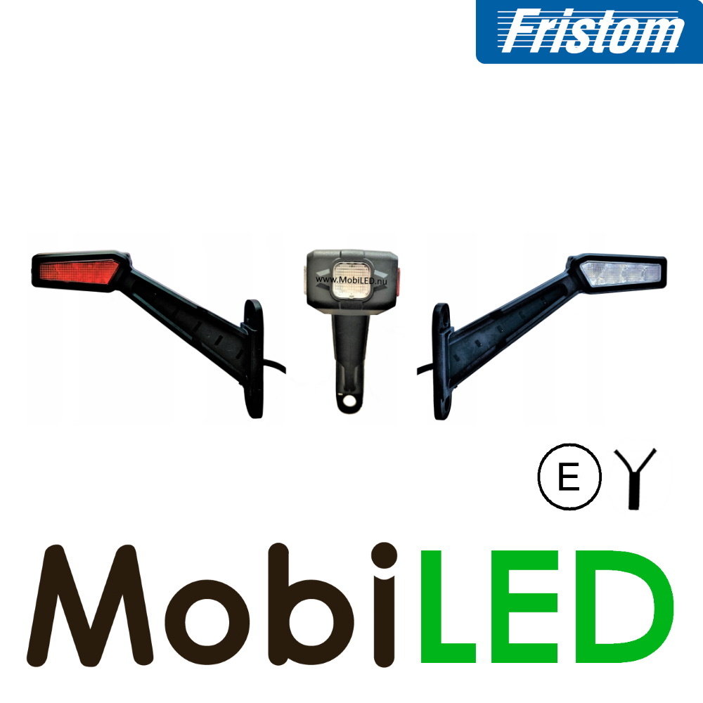 Fristom Pendant lamp oblique model Left E-mark red/amber/white 12-24 volts