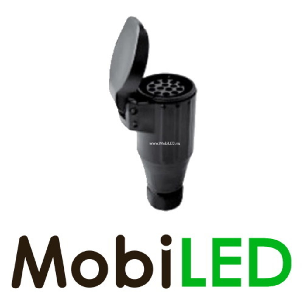 Plastic power socket 12 volts type 1 with 13 pins Plastic power socket 12 volts type 1 with 13 pins