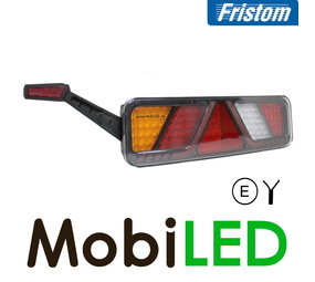 Fristom Rear light 5 functions width marking NEON look 24V left