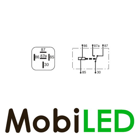 Maak-breek relais 561, 12 volt Maak-breek relais 561, 12 volt