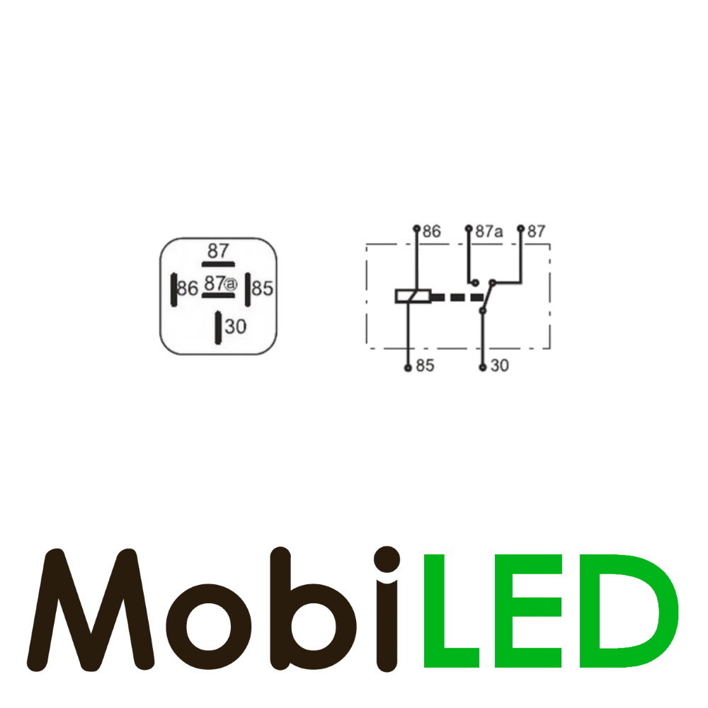 Maak-breek relais 571, 24 volt Maak-breek relais 571, 24 volt