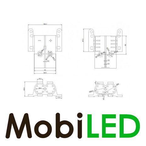Connecteur batterie 24 V type SW-5 Connecteur batterie 24 V type SW-5
