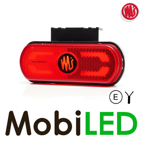 WAS WAS marquage latéral avec ligne de projection rouge E-mark