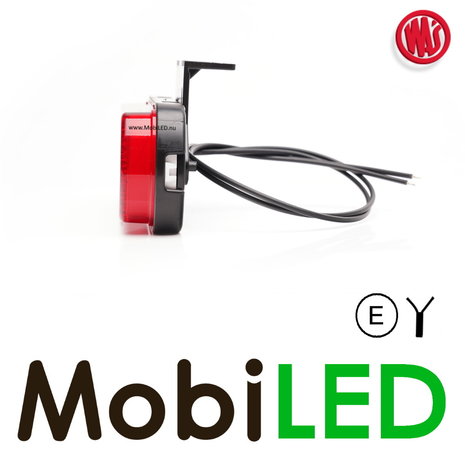 WAS WAS side marking with projection line red E-mark