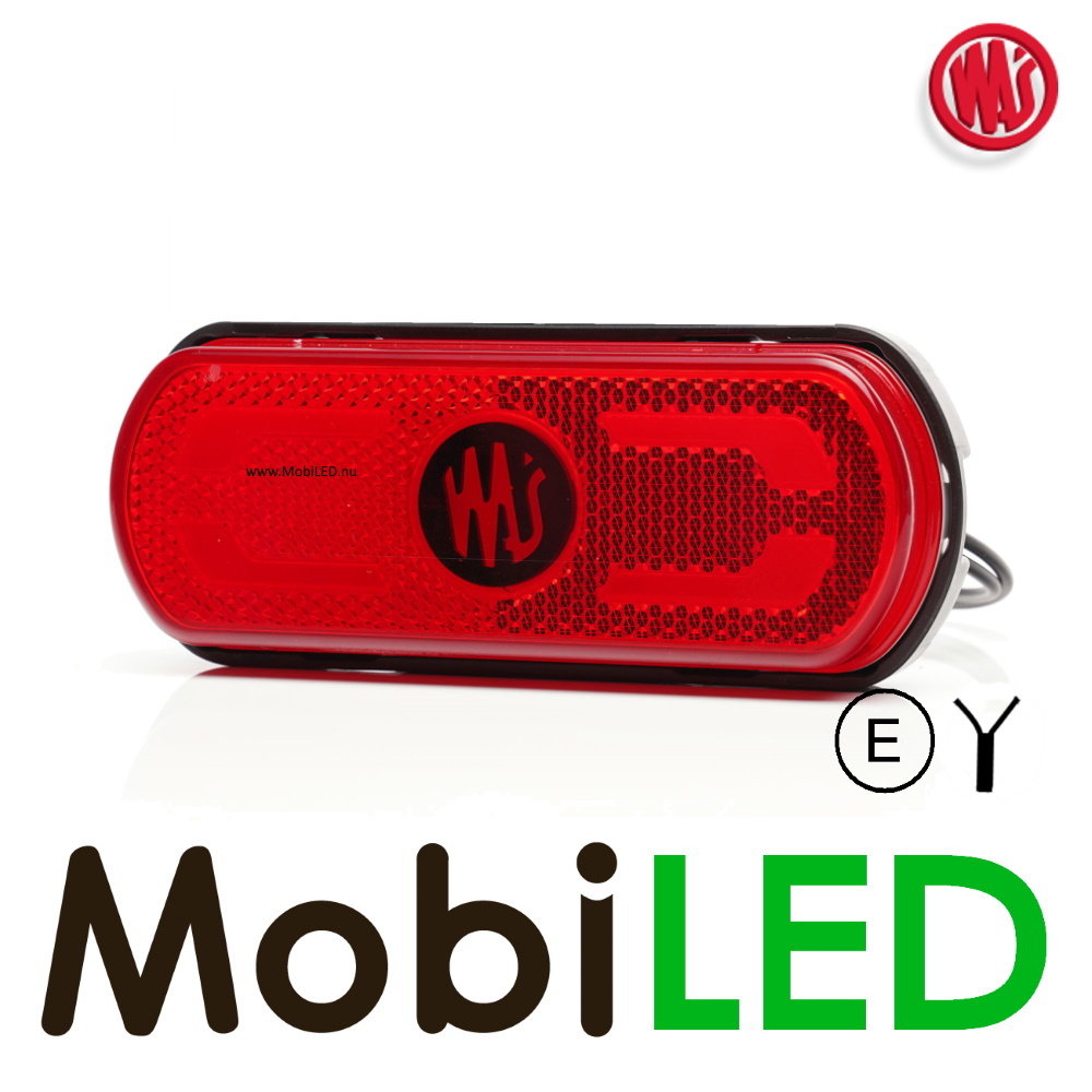 WAS WAS marquage latéral avec ligne de projection rouge E-mark