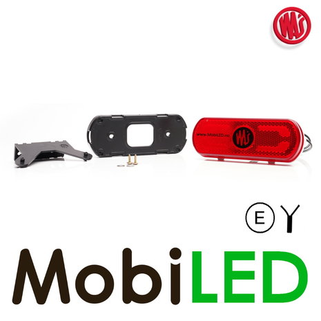 WAS WAS marquage latéral avec ligne de projection rouge E-mark