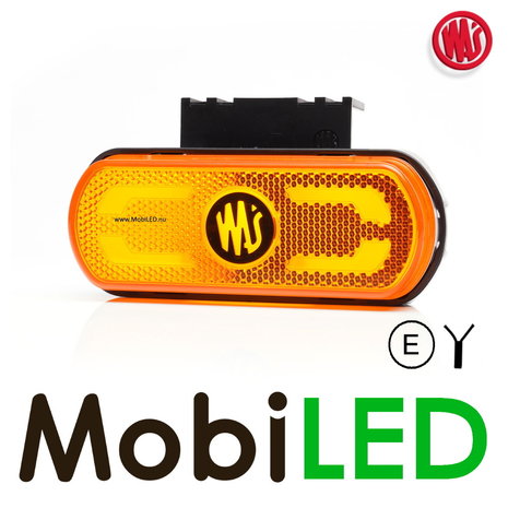 WAS WAS zijmarkering met projectie lijn amber E-keur