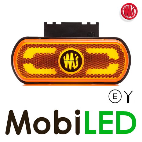 WAS WAS zijmarkering met projectie lijn amber E-keur