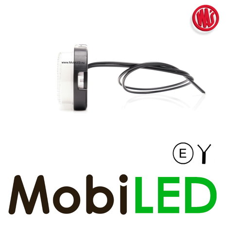 WAS WAS zijmarkering met projectie lijn wit E-keur