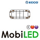 ECCO 12+ Serie Flitsbalk 914 mm 8 leds ECCO 12+ Serie Flitsbalk 914 mm 8 leds