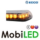 ECCO 12+ Serie Flitsbalk 914 mm 8 leds, 2 werklampen en achterlichten ECCO 12+ Serie Flitsbalk 914 mm 8 leds, 2 werklampen en achterlichten