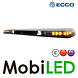 ECCO 12+ Serie Flitsbalk 1372mm 8 leds, 2 werklampen en achterlichten ECCO 12+ Serie Flitsbalk 1372mm 8 leds, 2 werklampen en achterlichten