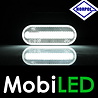 HORPOL Horpol Zijmarkering wit ovaal NEON look E-keur HORPOL Horpol Zijmarkering wit ovaal NEON look E-keur