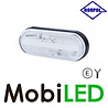 HORPOL Horpol Zijmarkering wit ovaal NEON look E-keur HORPOL Horpol Zijmarkering wit ovaal NEON look E-keur