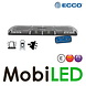 ECCO 12+ Serie Flitsbalk 914 mm 8 leds, 2 werklampen en achterlichten ECCO 12+ Serie Flitsbalk 914 mm 8 leds, 2 werklampen en achterlichten
