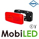 HORPOL Horpol side marking rectangular with neon edge red E-mark HORPOL Horpol side marking rectangular with neon edge red E-mark