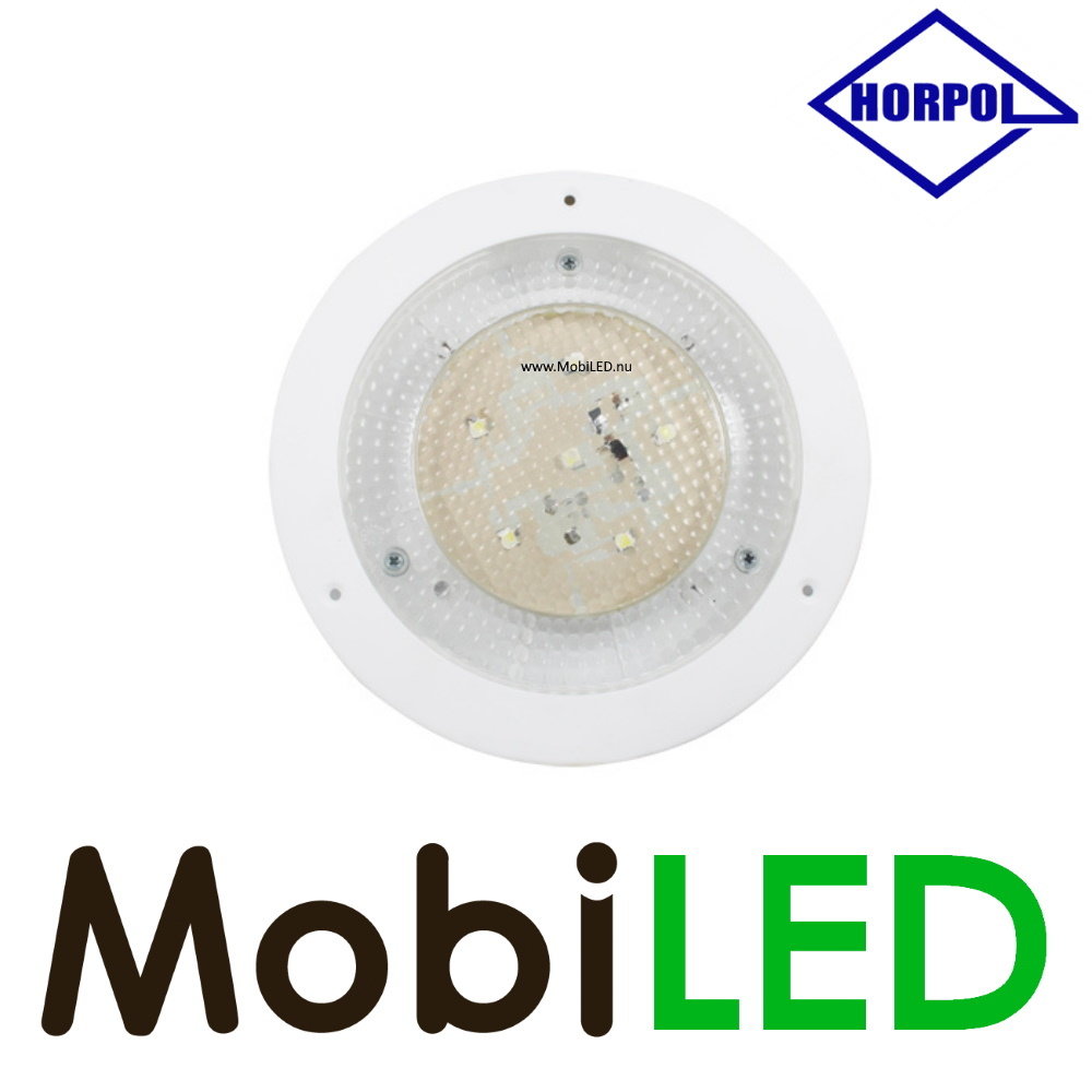 HORPOL Horpol Ronde interieurverlichting wit inbouw-model 12-24 volt