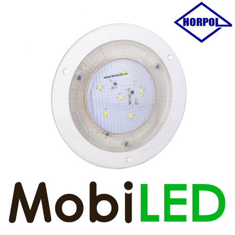 HORPOL Horpol Ronde interieurverlichting wit inbouw-model 12-24 volt