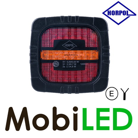 HORPOL Horpol Rear light Roca 3 functions E-mark HORPOL Horpol Rear light Roca 3 functions E-mark