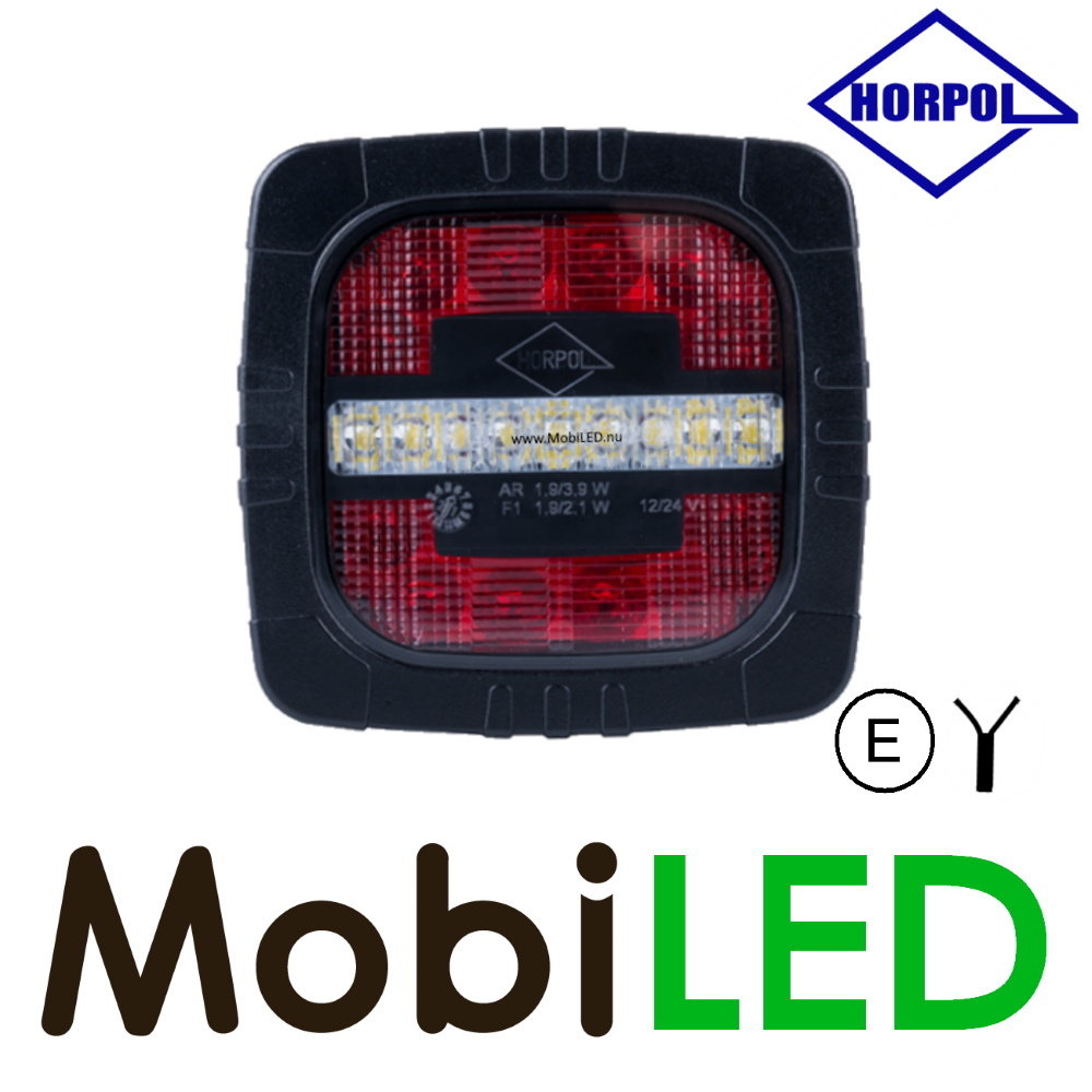 HORPOL Rear light Roca 2 functions E-mark HORPOL Rear light Roca 2 functions E-mark