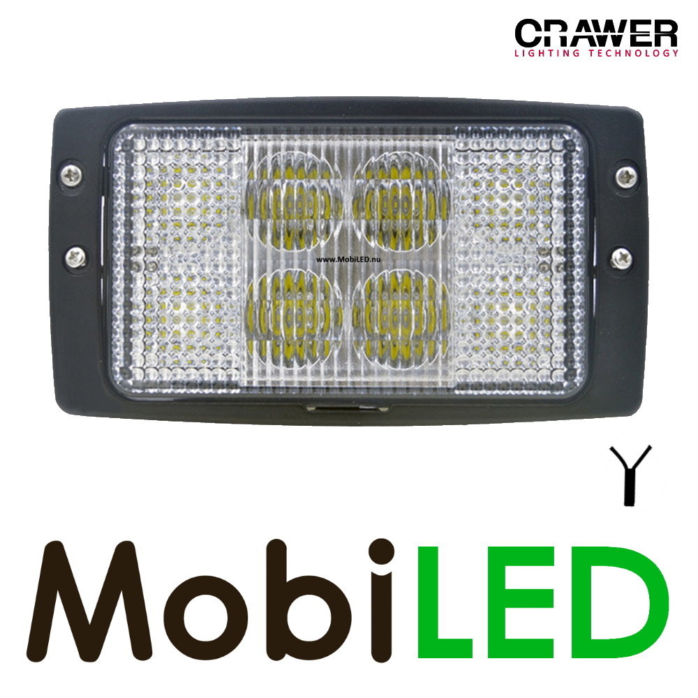 Crawer Inbouw werklamp 40W EMC (LED vervangingsunit Hella)