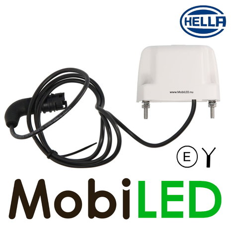 Hella Hella Éclairage de plaque d'immatriculation blanc E-marque Hella Hella Éclairage de plaque d'immatriculation blanc E-marque