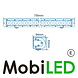 LED bar HD single 180 watt combi LED bar HD single 180 watt combi